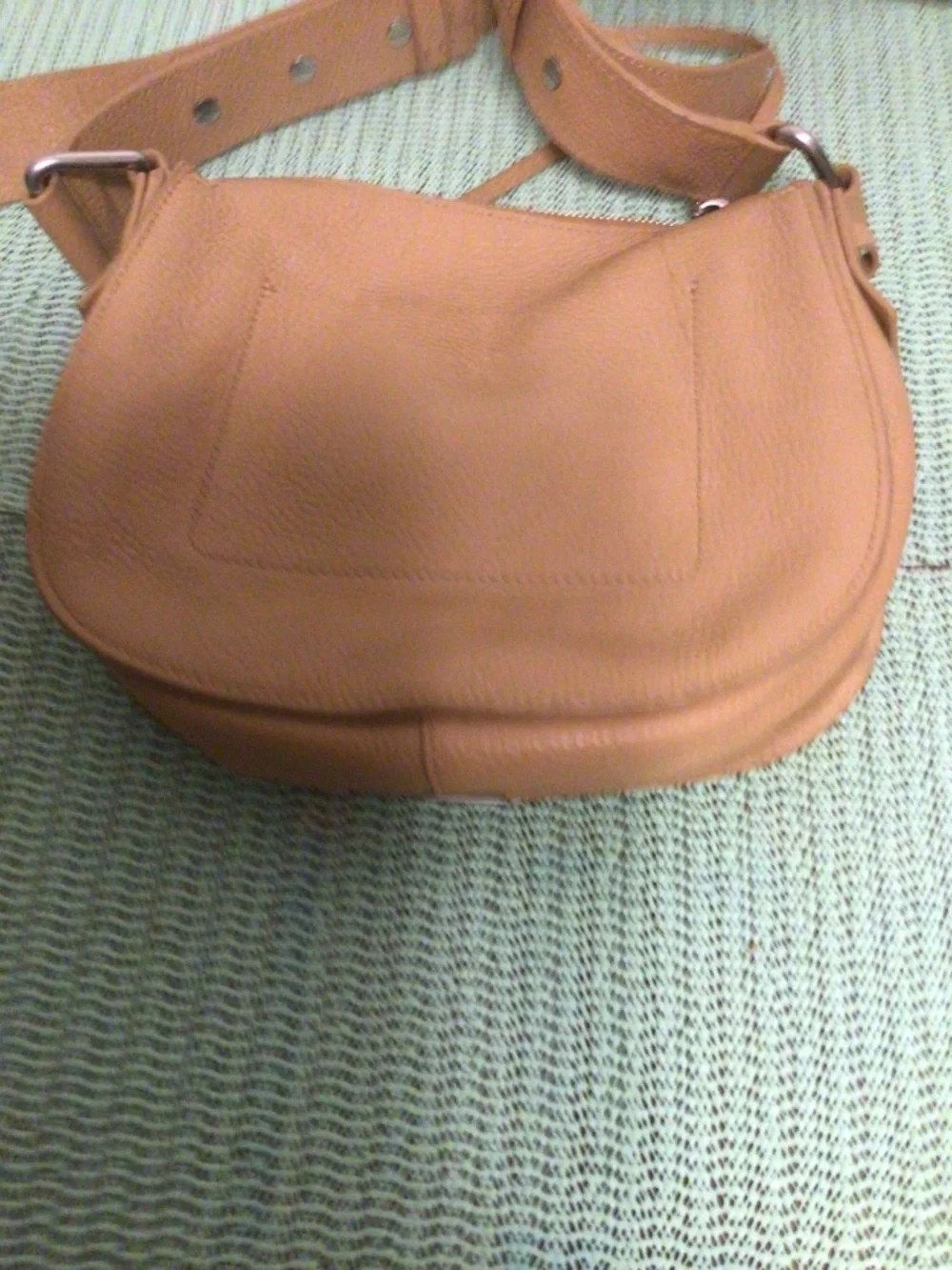 All Saints soft leather messenger  crossbody /shoulder bag  # hands free